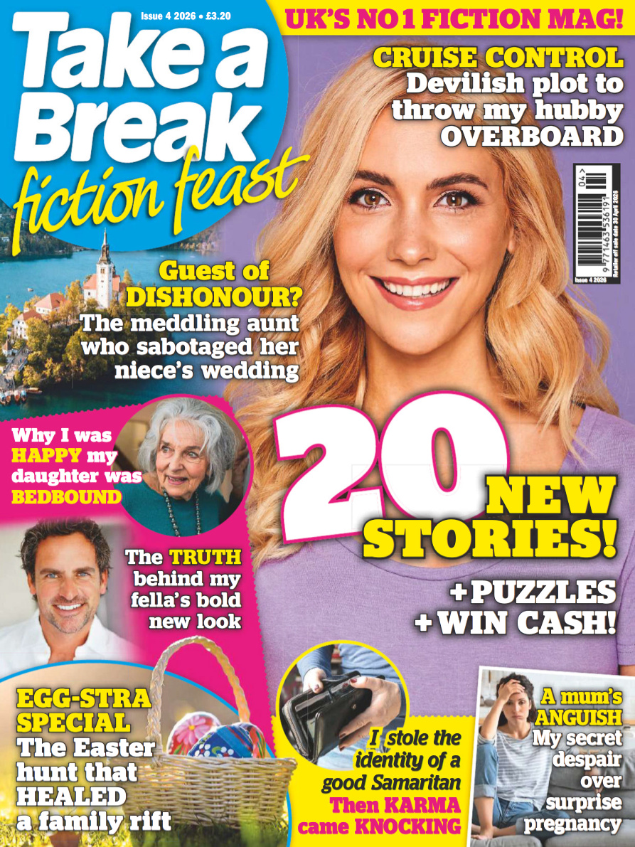 Take a Break Fiction Feast Issue 4 April 2026 Take a Break Fiction Feast Kitap Kapağı