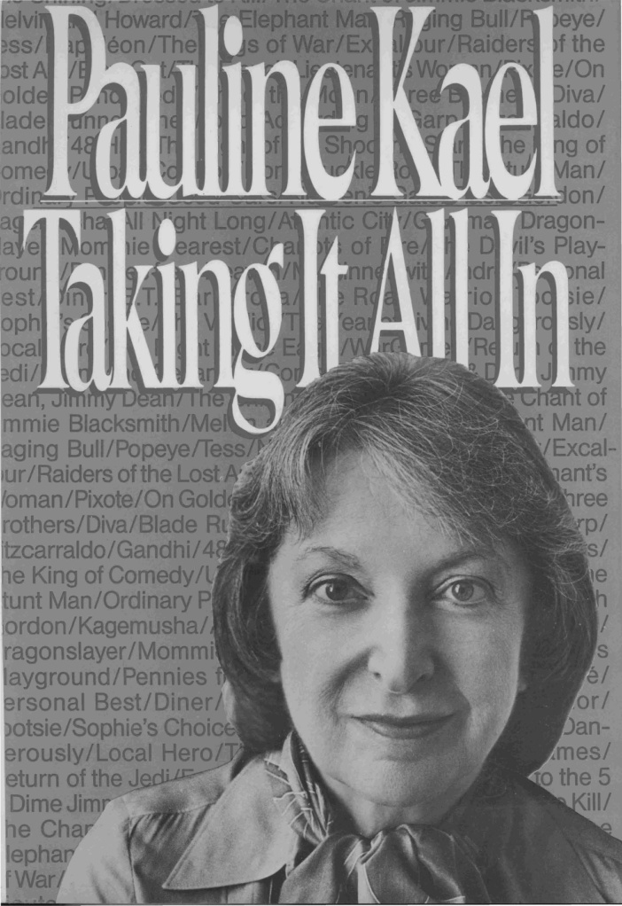 Taking it All In Pauline Kael Kitap Kapağı