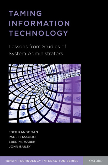 Taming Information Technology Eser Kandogan Kitap Kapağı