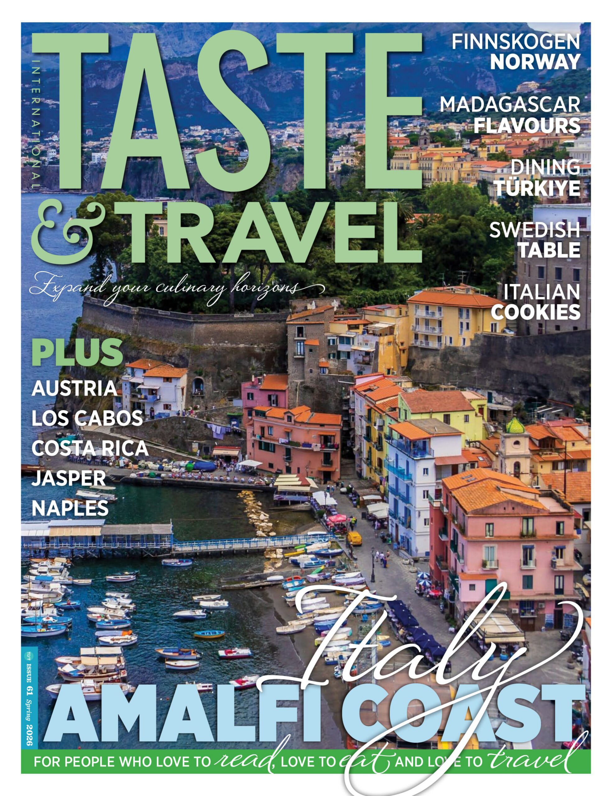 Taste n Travel International Issue 61 Spring 2026 PDF Download