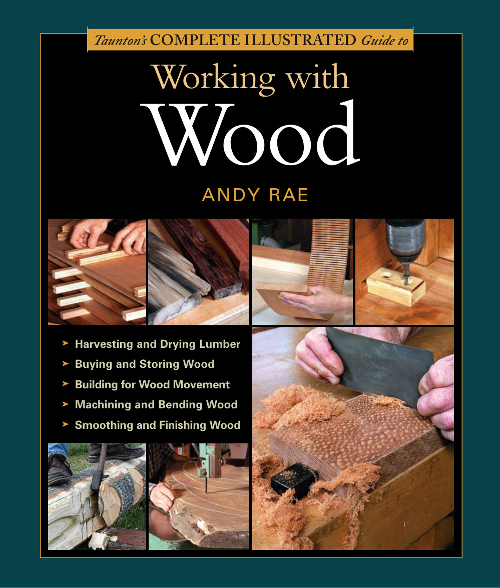 Tauntons Illustrated Guide to Working with Wood Andy Rae Kitap Kapağı