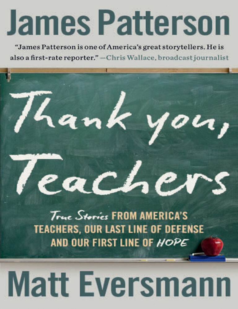 Thank You Teachers James Patterson Kitap Kapağı