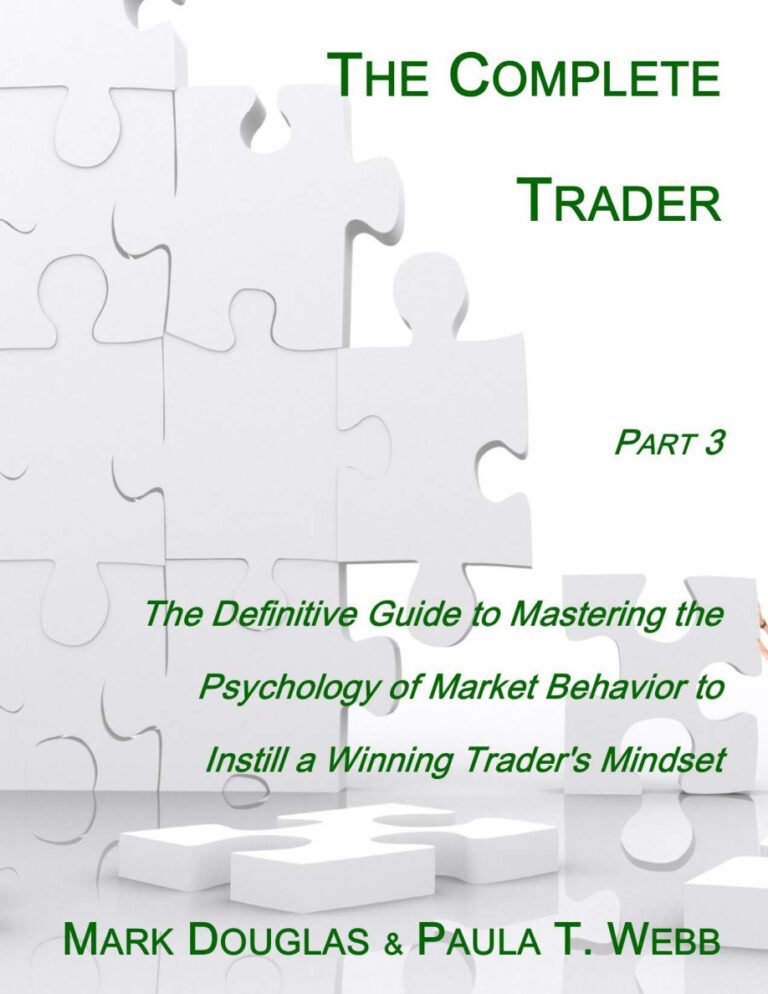 The Complete Trader Section 3 Mark Douglas Kitap Kapağı