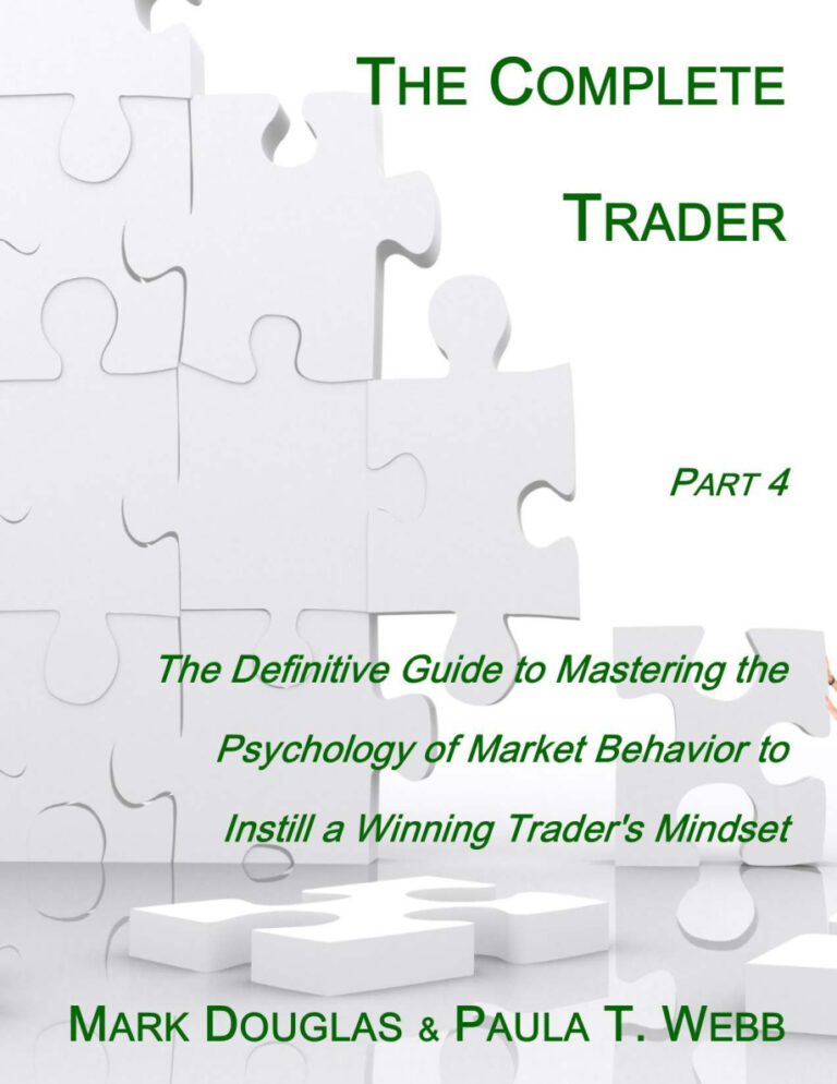The Complete Trader Section 4 Mark Douglas Kitap Kapağı