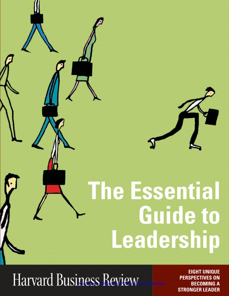 The Essential Guide to Leadership 250225 173811 Kitap Kapağı
