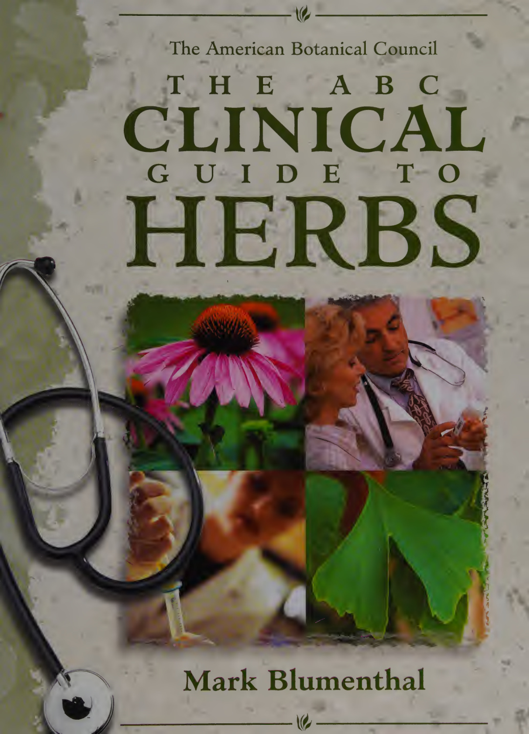 The ABC Clinical guide to herbs Mark Blumenthal Kitap Kapağı
