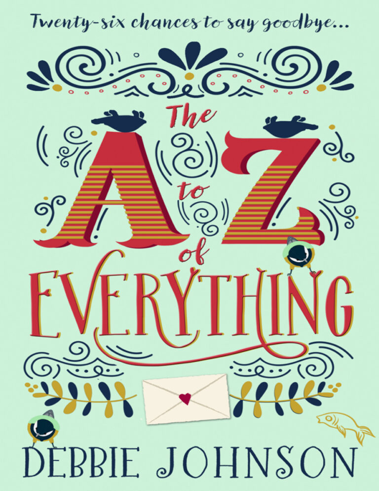 The A to Z of everything Debbie Johnson Kitap Kapağı