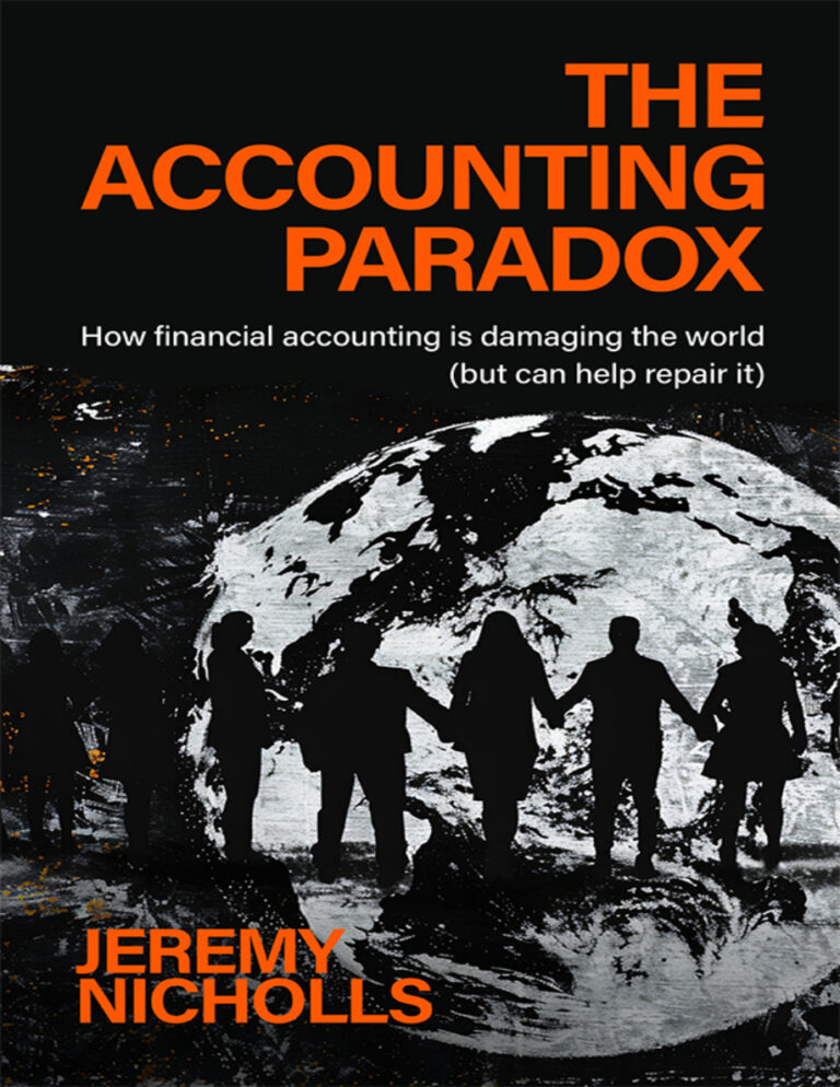 The Accounting Paradox Jeremy Nicholls Kitap Kapağı