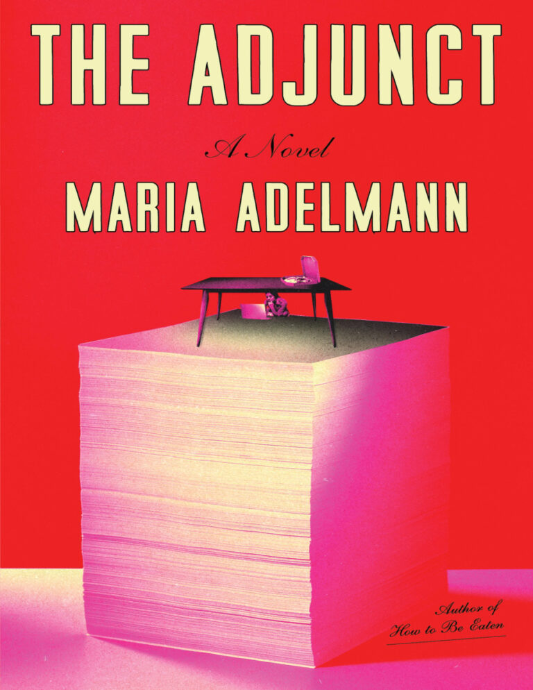 The Adjunct Maria Adelmann Kitap Kapağı