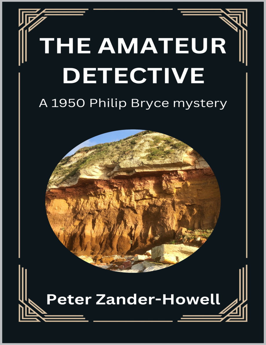 The Amateur Detective Peter Zander Howell Kitap Kapağı