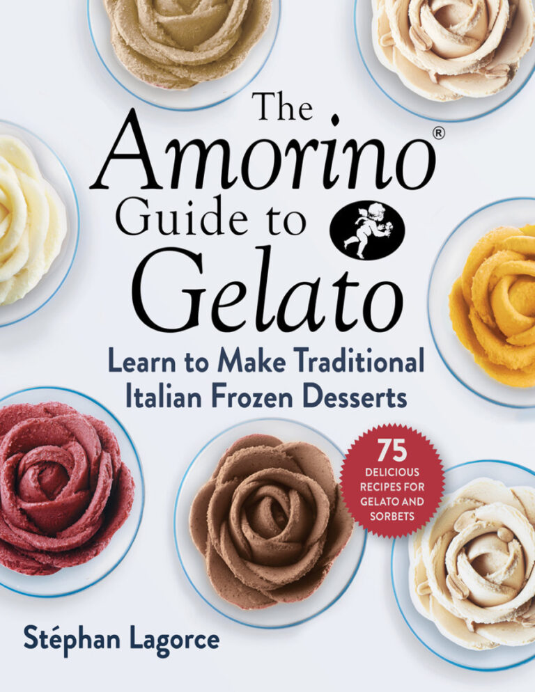 The Amorino Guide to Gelato Stephen Lagorce Kitap Kapağı