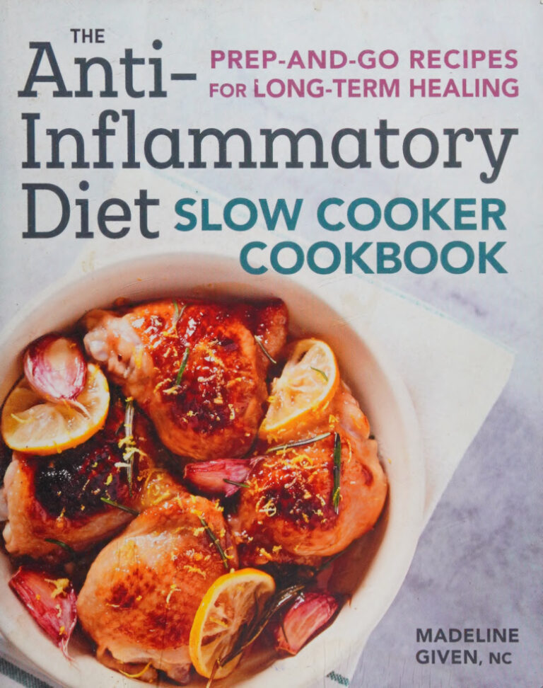 The Anti Inflammatory Diet Slow Cooker Cookbook Madeline Given Kitap Kapağı
