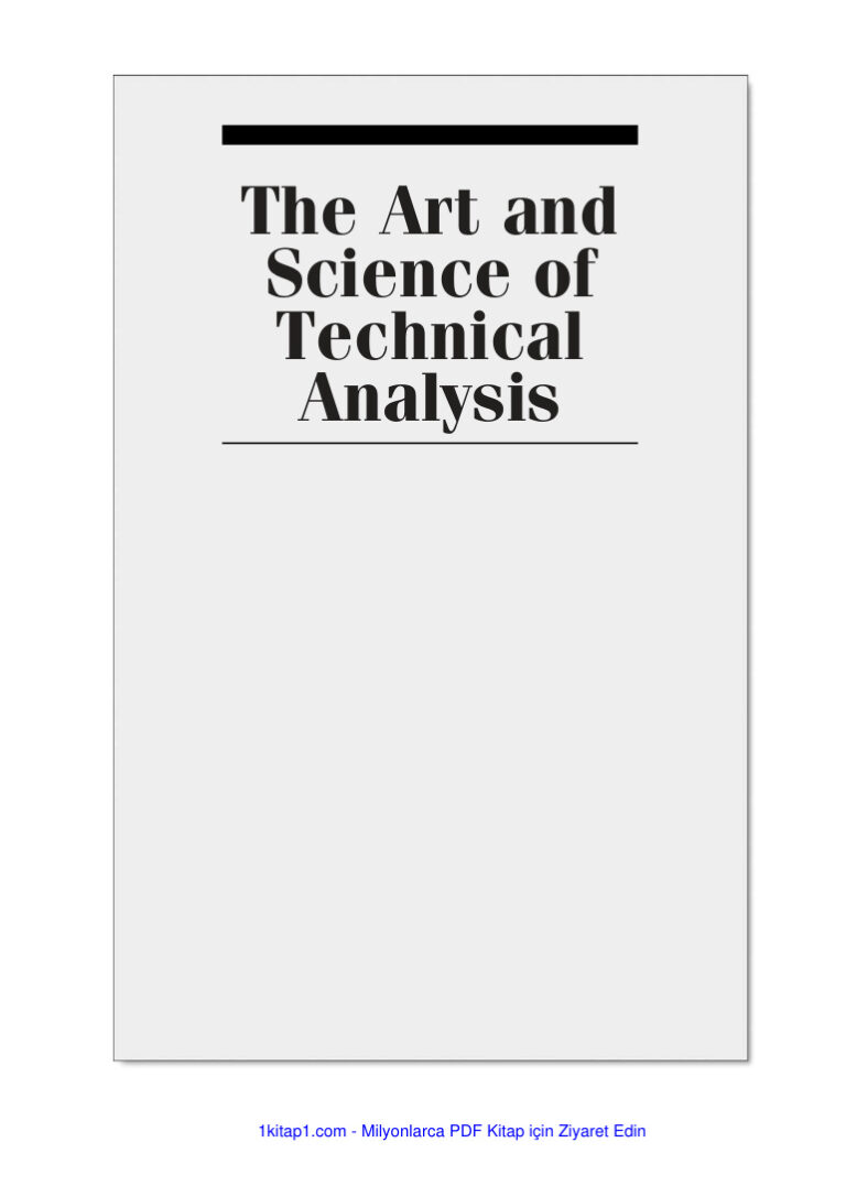 The Art and Science of Technical Analysis Market S 240831 Kitap Kapağı