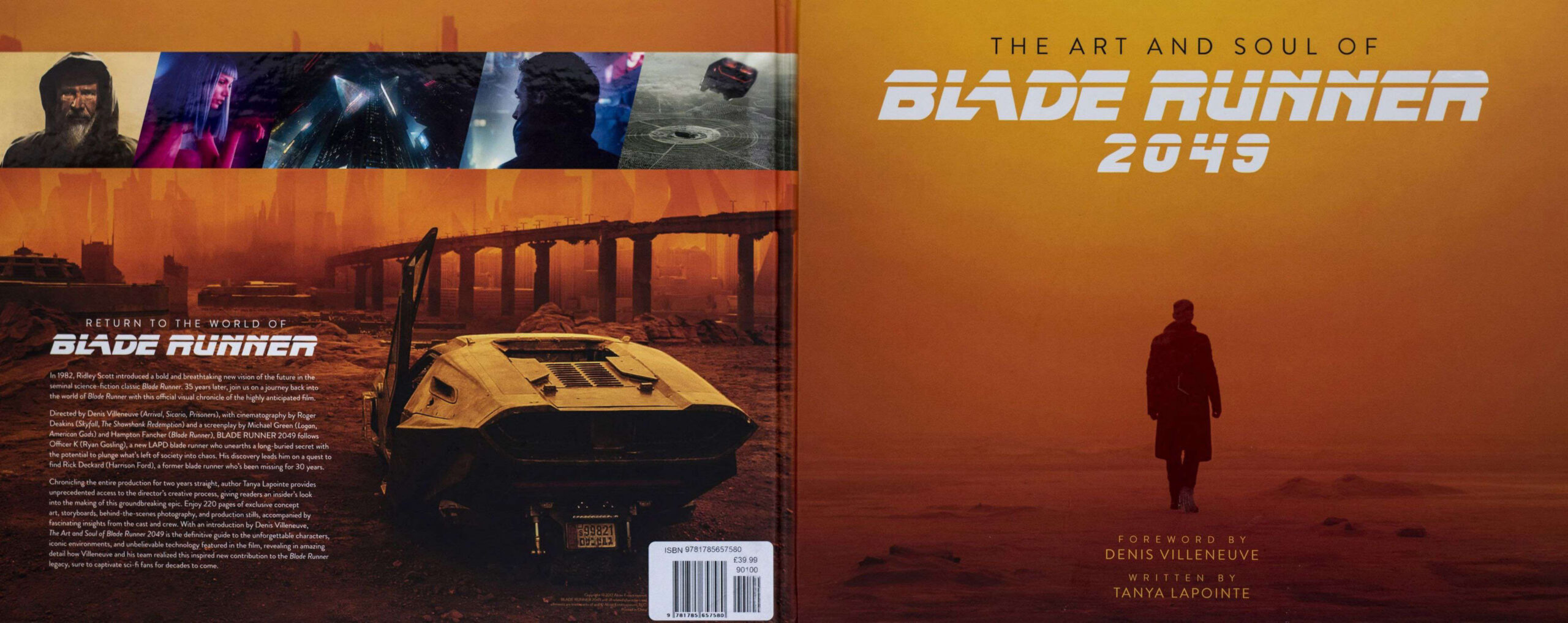 The Art and Soul of Blade Runner 2049 Tanya Lapointe Kitap Kapağı