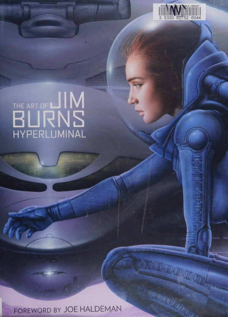 The Art of Jim Burns Hyperluminal Jim Burns Kitap Kapağı