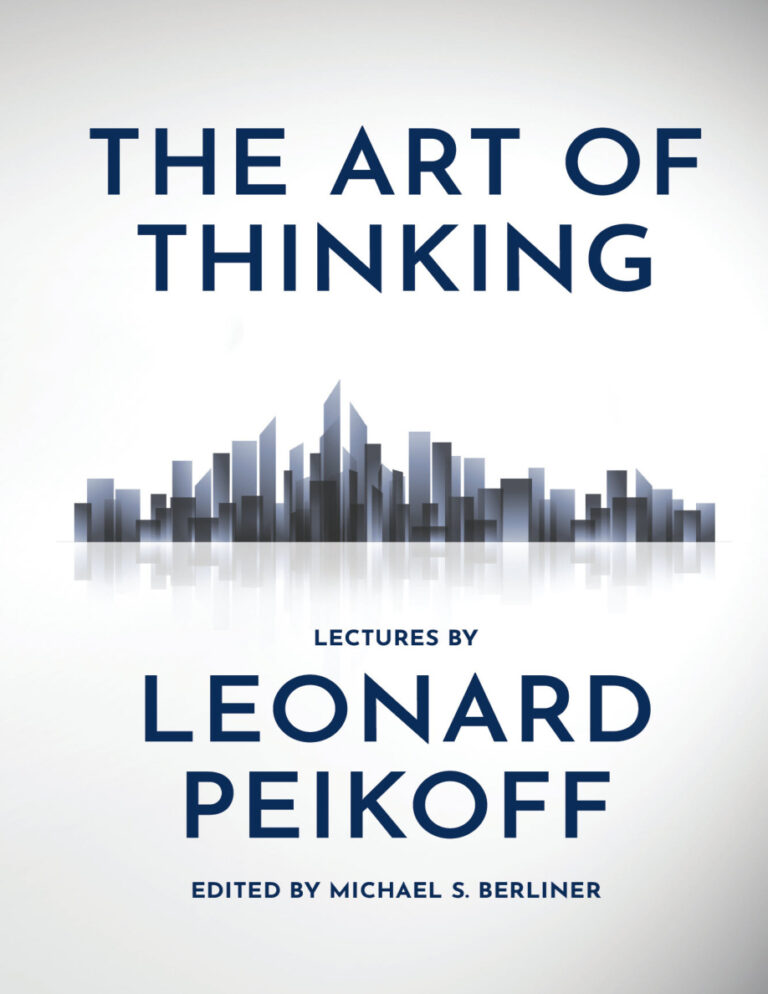 The Art of Thinking Leonard Peikoff Michael Berliner Kitap Kapağı
