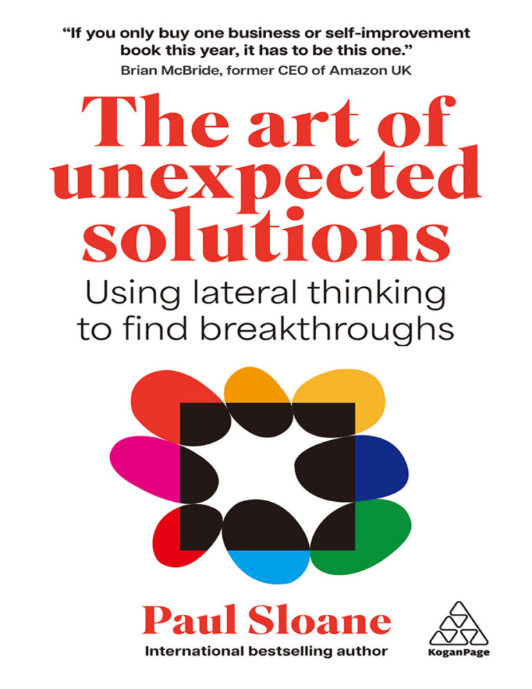 The Art of Unexpected Solutions Paul Sloane Kitap Kapağı