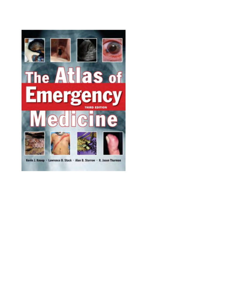 The Atlas of Emergency Medicine, Third Edition Kevin Knoop, Lawrence Kitap Kapağı