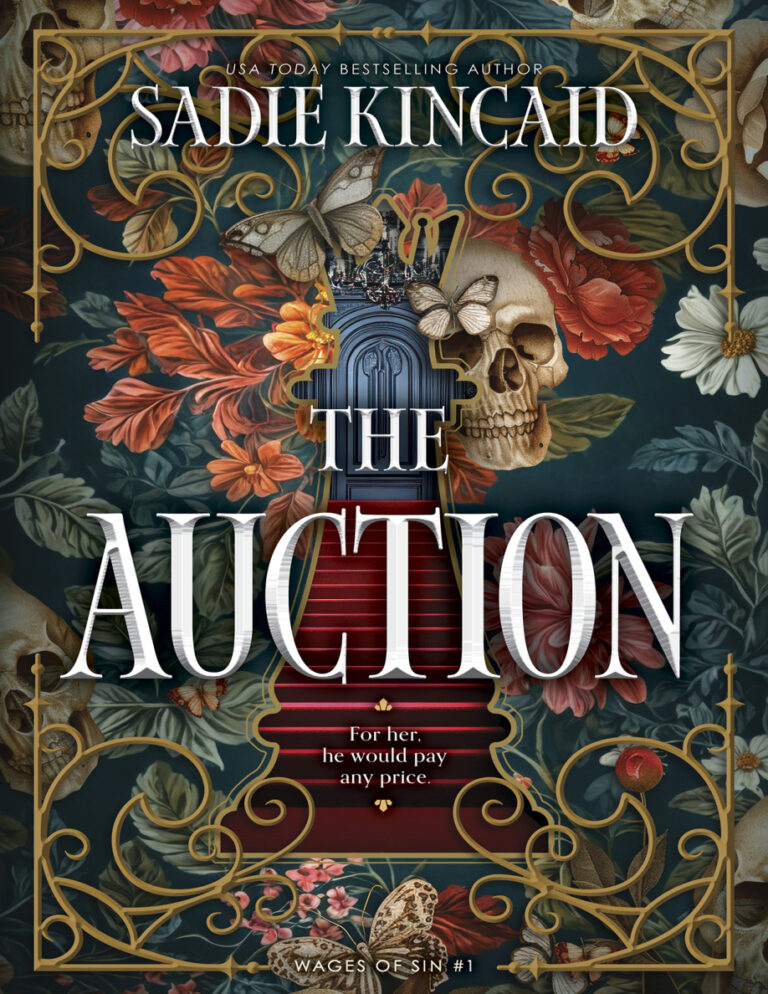 The Auction Sadie Kincaid Kitap Kapağı