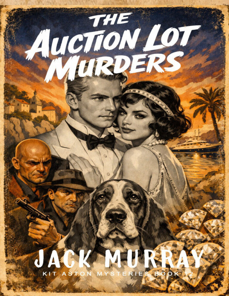 The Auction Lot Murders Jack Murray Kitap Kapağı