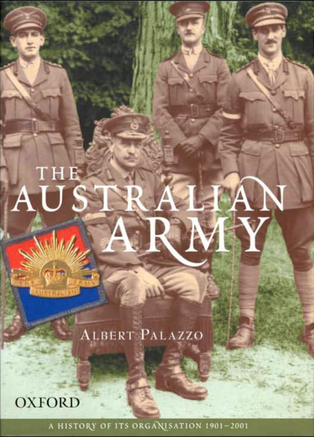 The Australian Army Albert Palazzo Kitap Kapağı