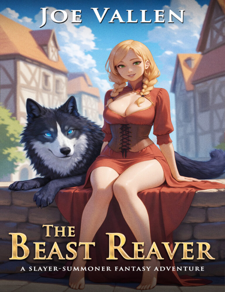 The Beast Reaver Joe Vallen Kitap Kapağı