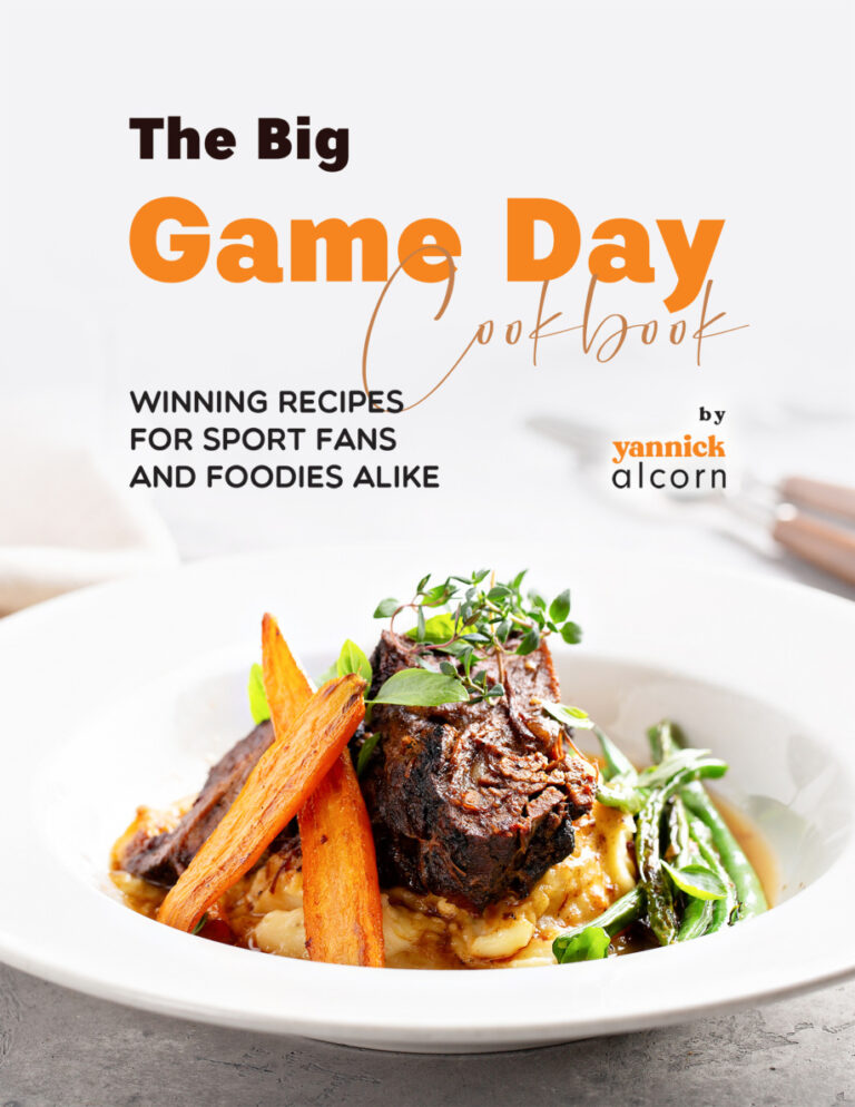 The Big Game Day Cookbook Yannick Alcorn Kitap Kapağı