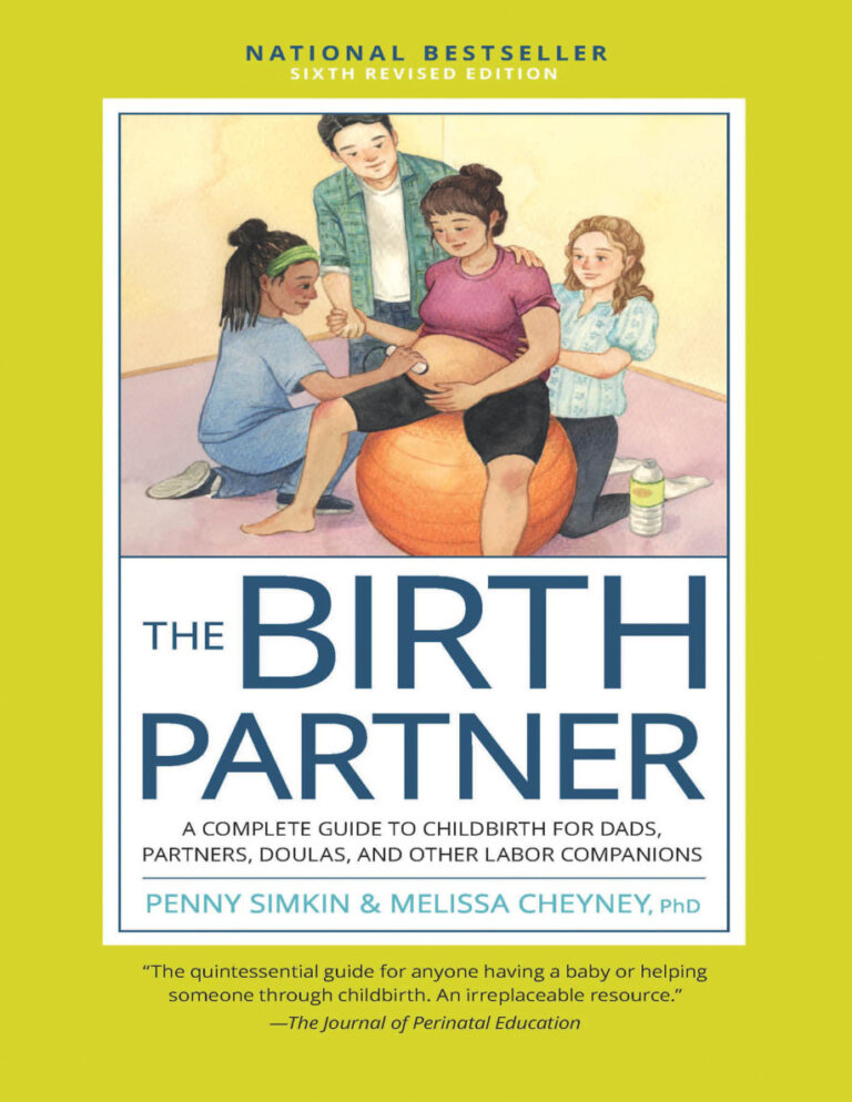 The Birth Partner Sixth Revised Edition Penny Simkin Kitap Kapağı