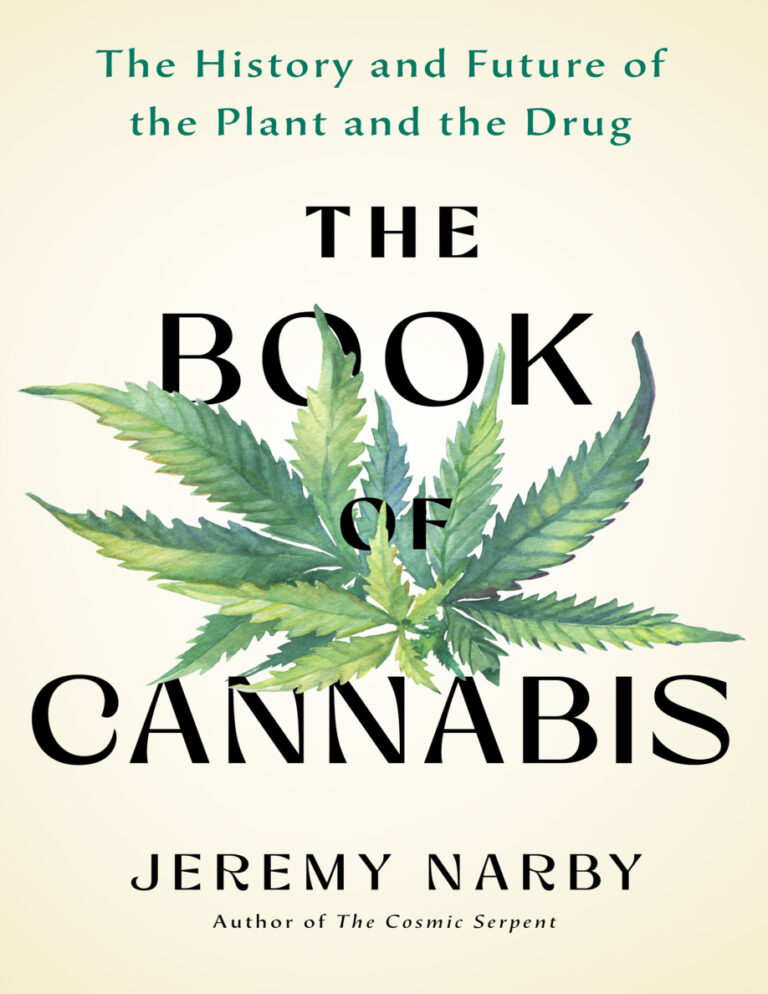 The Book of Cannabis Jeremy Narby Kitap Kapağı