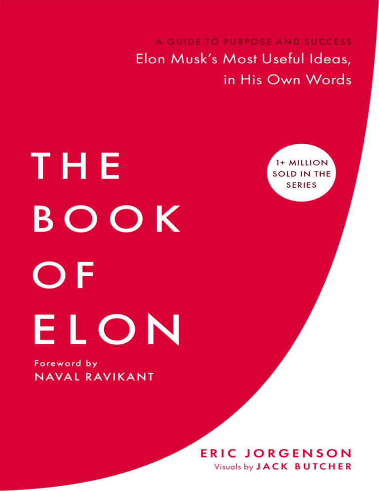 The Book of Elon Eric Jorgenson Kitap Kapağı