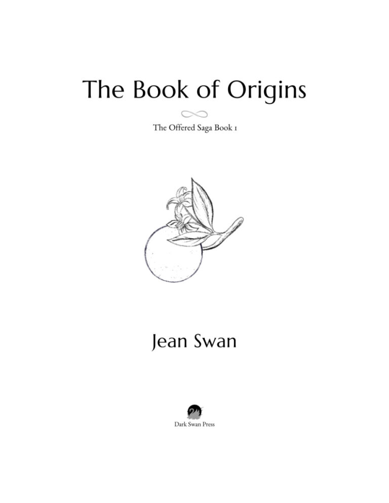The Book of Origins Jean Swan Kitap Kapağı