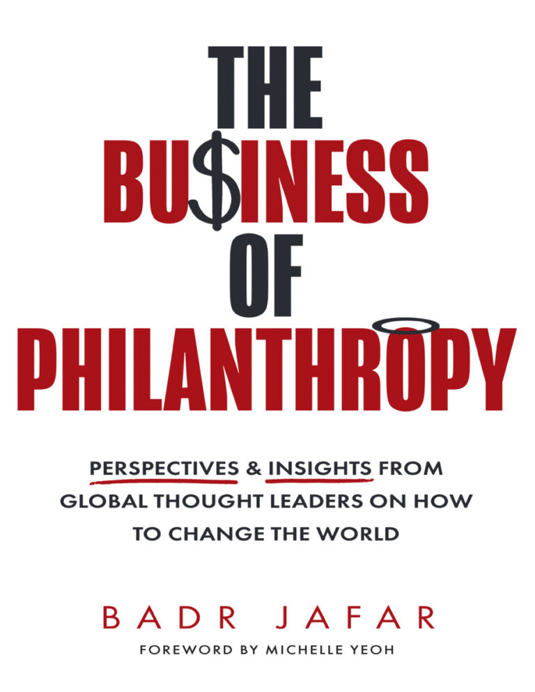 The Business of Philanthropy Badr Jafar Kitap Kapağı