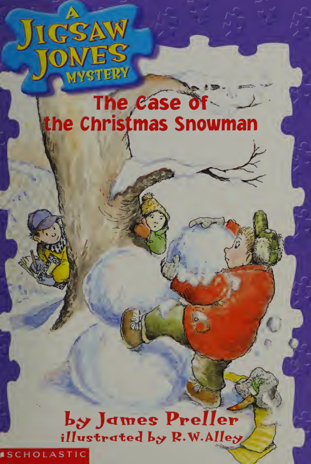 The Case of the Christmas Snowman James Preller Kitap Kapağı