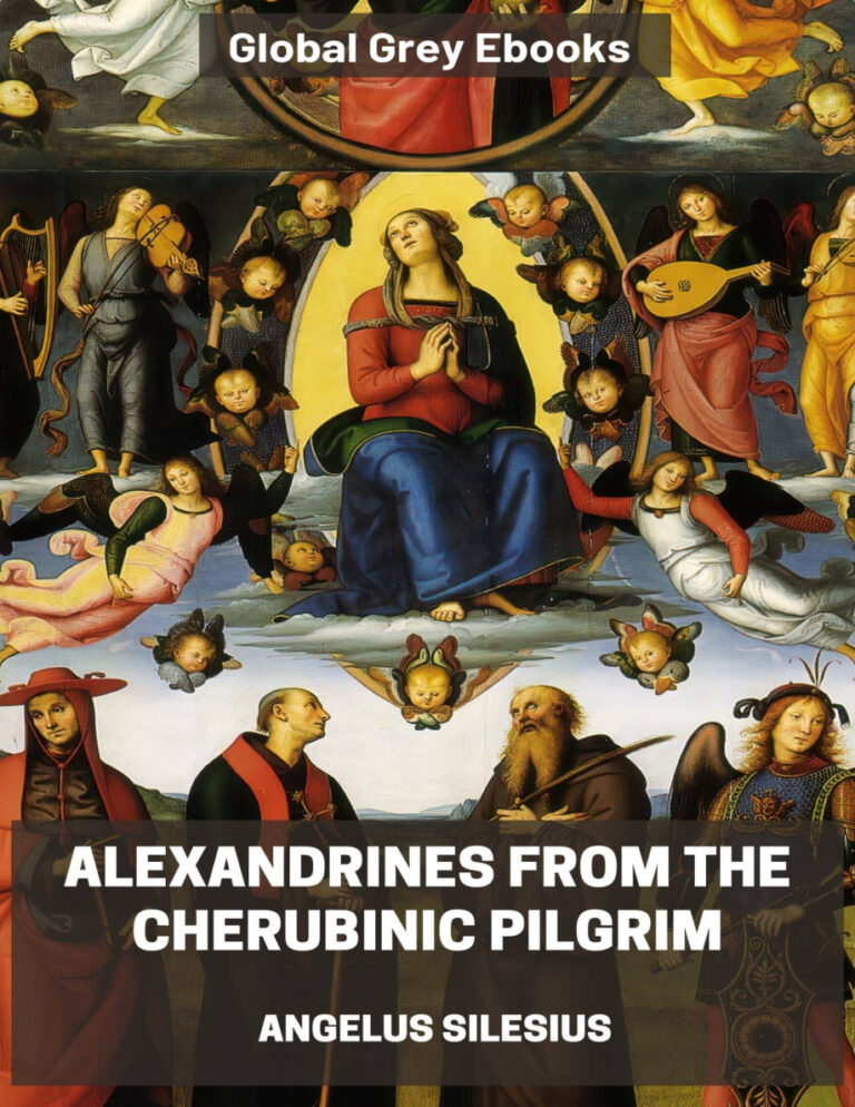 The Cherubinic Pilgrim Angelus Silesius Kitap Kapağı