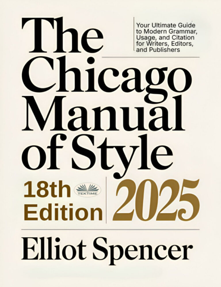 The Chicago Manual Of Style 18th Edition 2025 Elliot Spencer Kitap Kapağı