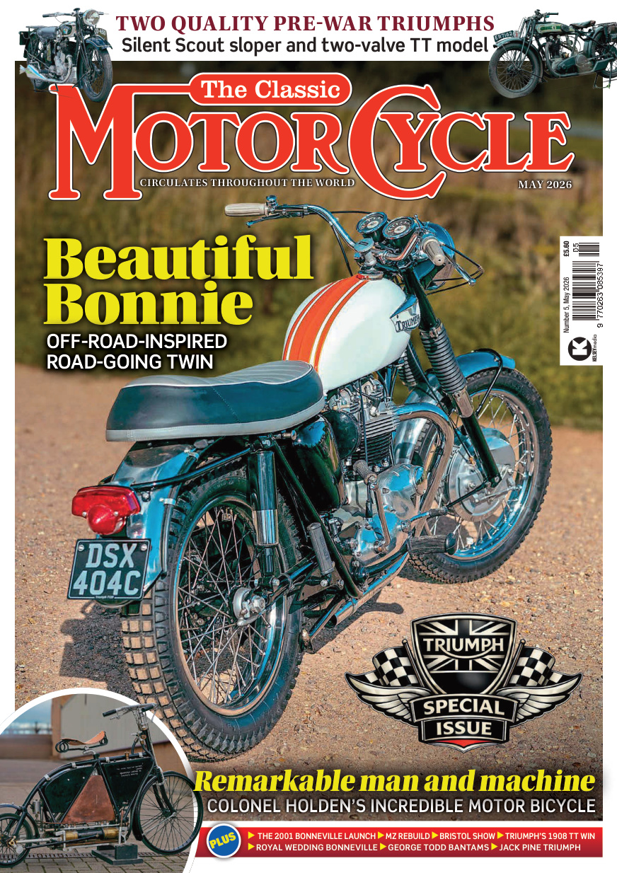 The Classic MotorCycle Issue 463 May 2026 The Classic MotorCycle Kitap Kapağı