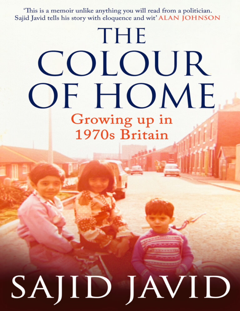 The Colour of Home Growing Up in 1970s Britain Sajid Javid Kitap Kapağı