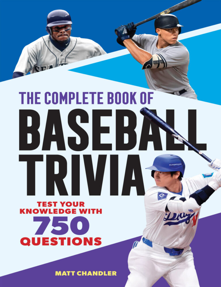 The Complete Book of Baseball Trivia Matt Chandler Kitap Kapağı