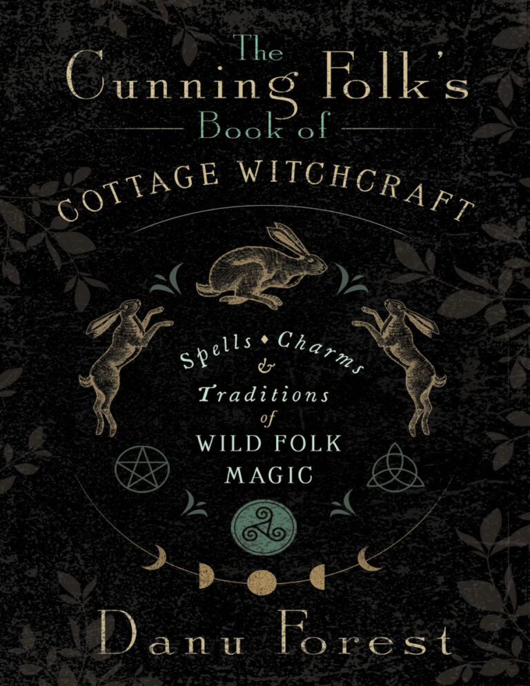 The Cunning Folks Book of Cottage Witchcraft Danu Forest Kitap Kapağı