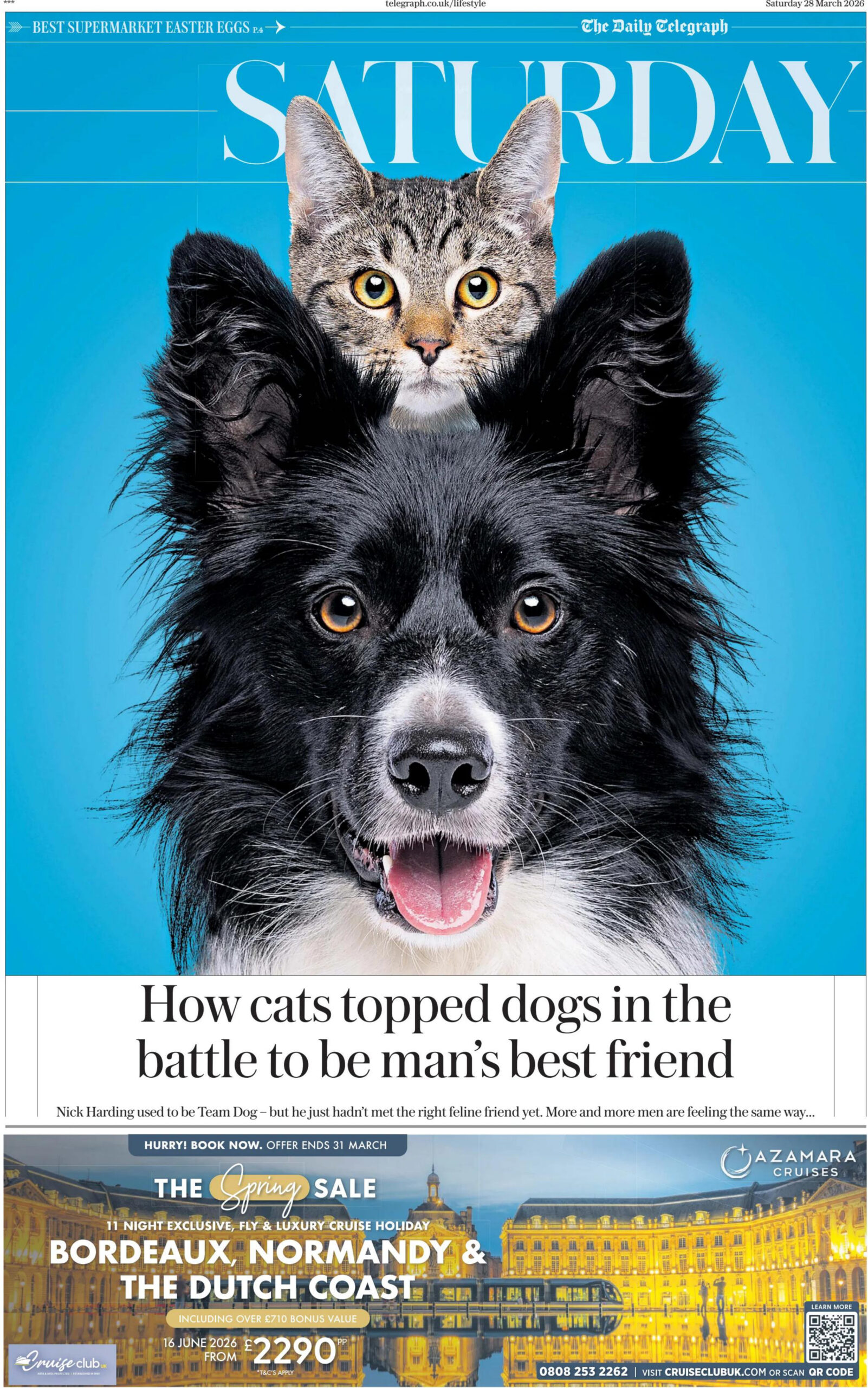 The Daily Telegraph 28 March 2026 The Daily Telegraph Kitap Kapağı