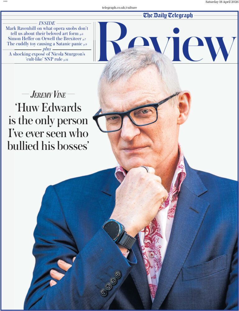 The Daily Telegraph Review 18 April 2026 The Daily Telegraph Review Kitap Kapağı