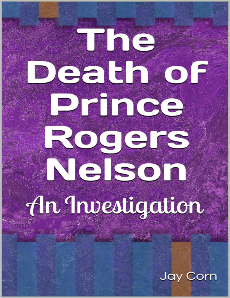 The Death of Prince Rogers Nelson Jay Corn Kitap Kapağı
