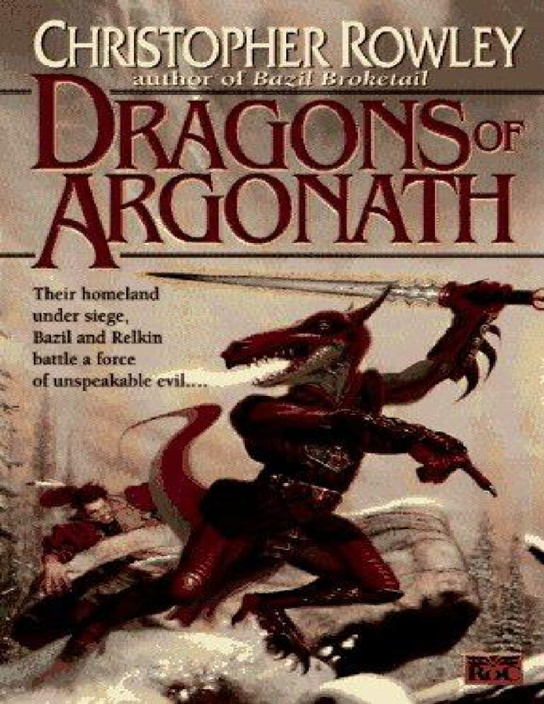 The Dragons of Argonath Christopher Rowley Kitap Kapağı