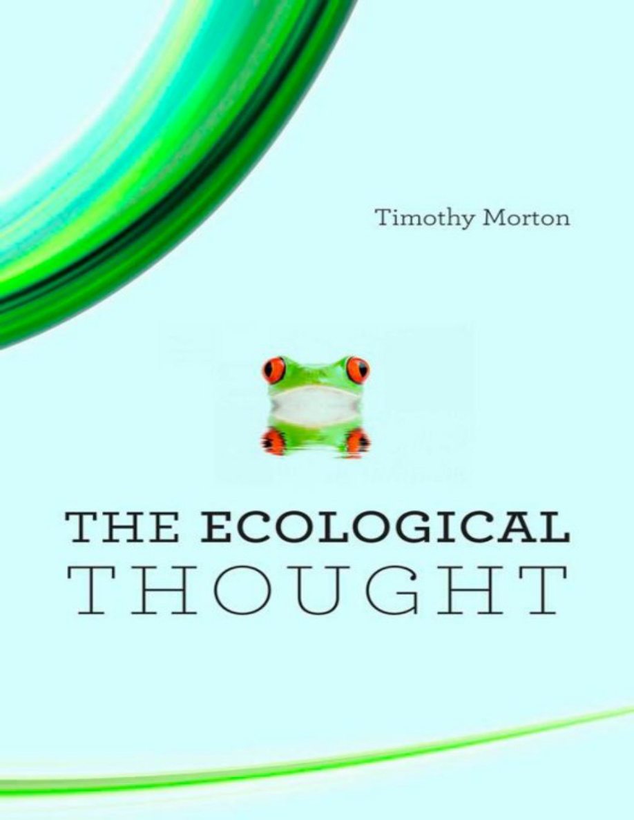 The Ecological Thought PDF Download