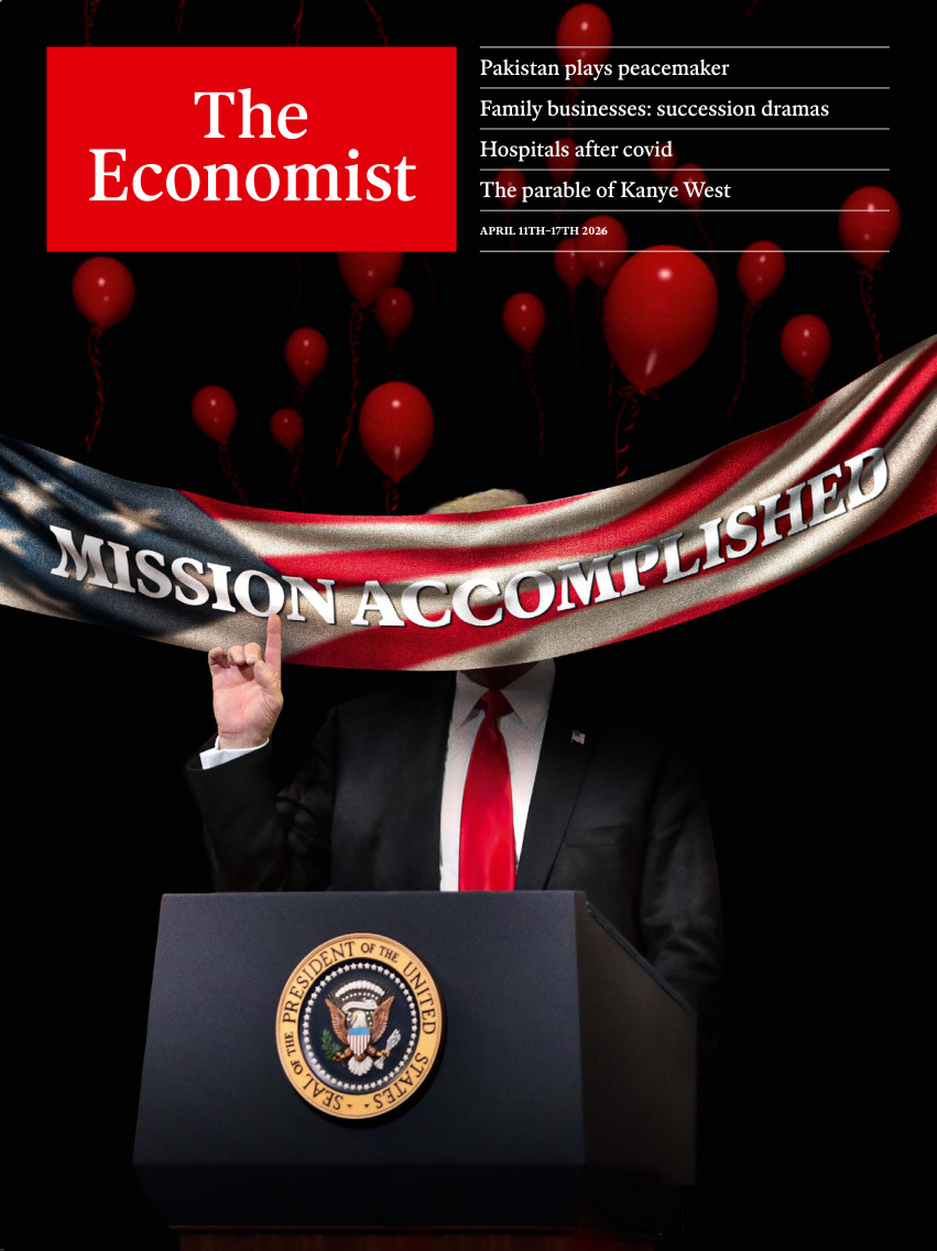 The Economist UK Edition 11th17th April 2026 The Economist UK Edition Kitap Kapağı