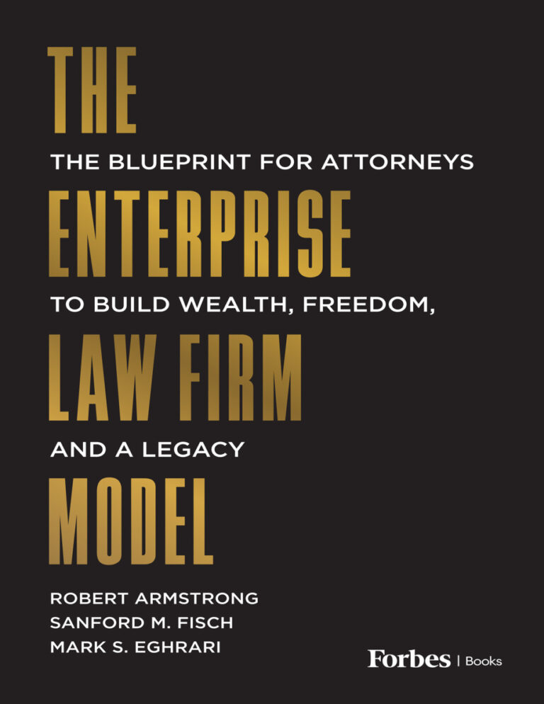The Enterprise Law Firm Model Robert Armstrong Kitap Kapağı