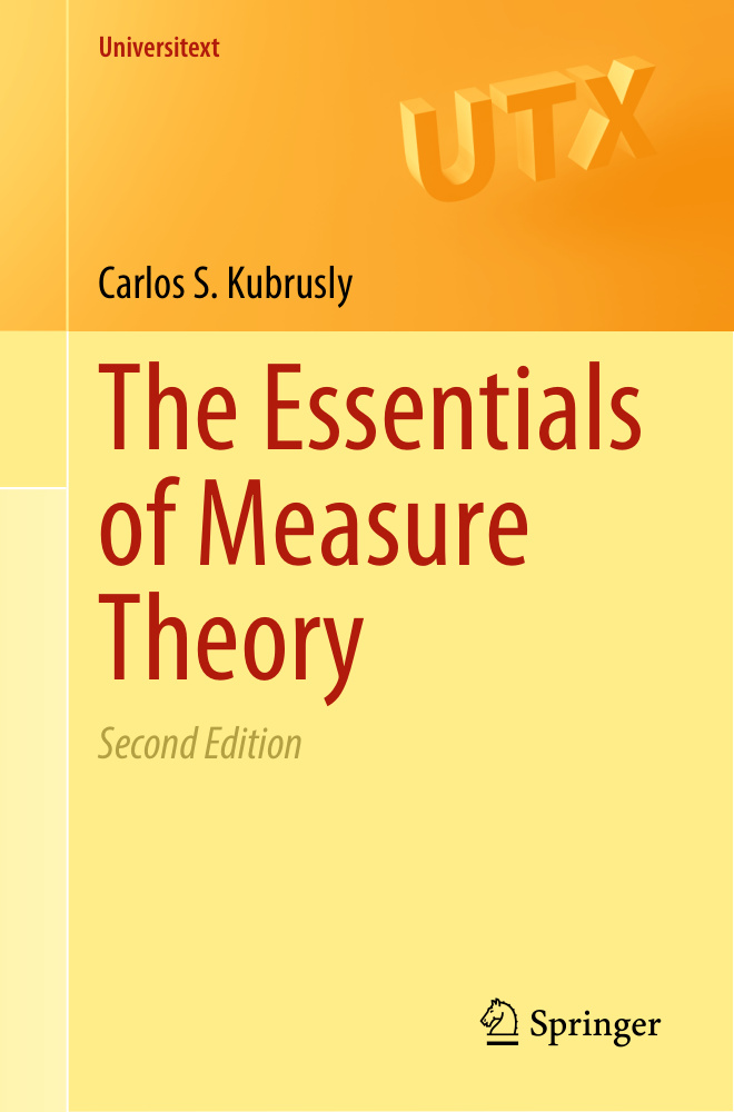 The Essentials of Measure Theory Carlos S Kubrusly Kitap Kapağı