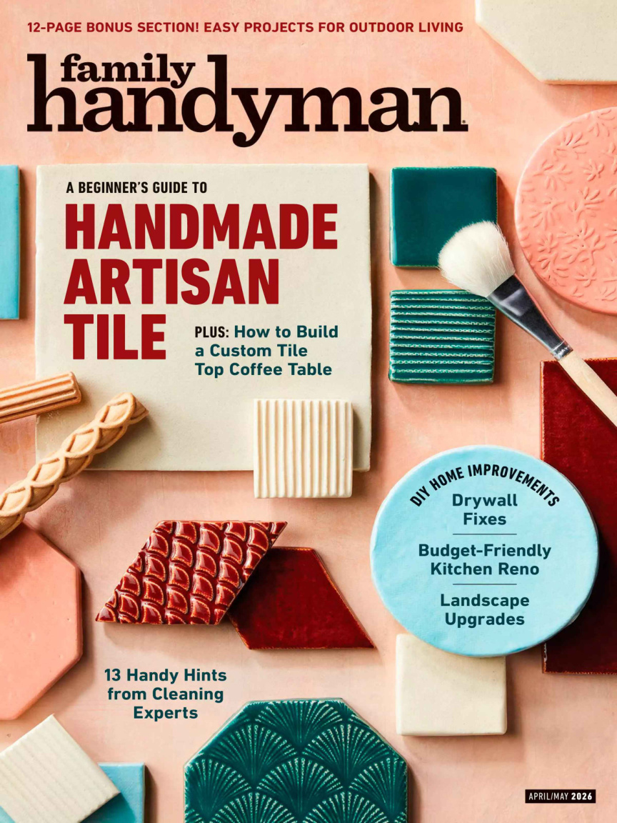 The Family Handyman AprilMay 2026 The Family Handyman Kitap Kapağı