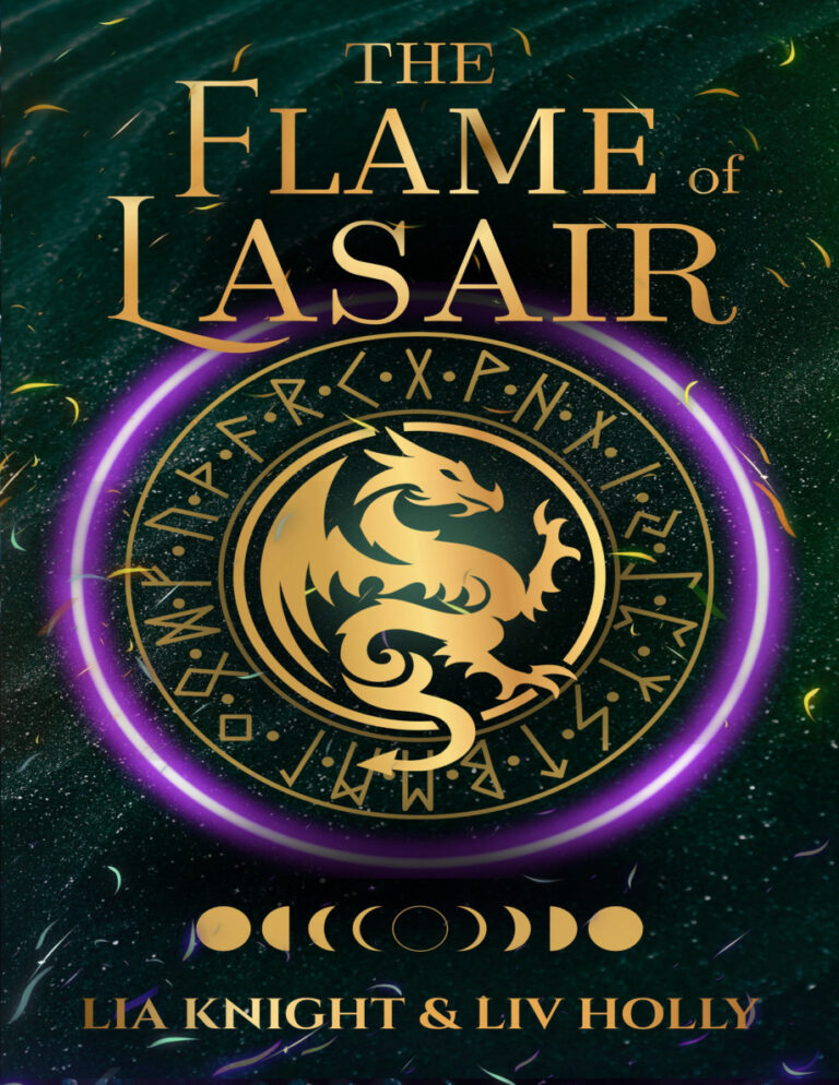 The Flame of Lasair Lia Knight Liv Holly Kitap Kapağı