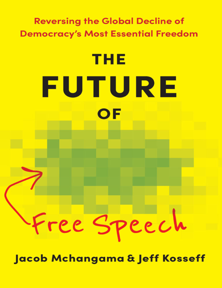 The Future of Free Speech Jacob Mchangama Kitap Kapağı